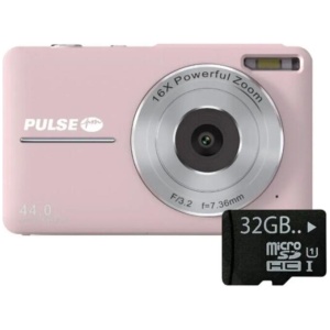 PULSE Digital Camera 44MP 16x Digital - Pink