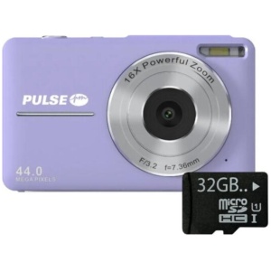 PULSE Digital Camera 44MP 16x Digital - Purple