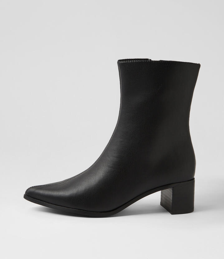 Paige Black Ankle Boots