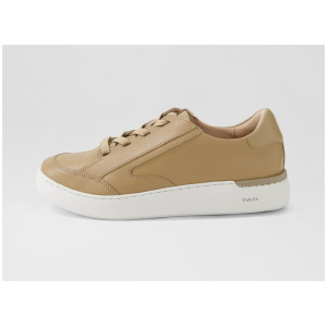 Parissa Mocha Leather Sneakers