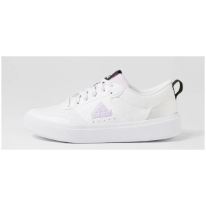 Park St W White Lavender Black Sneakers