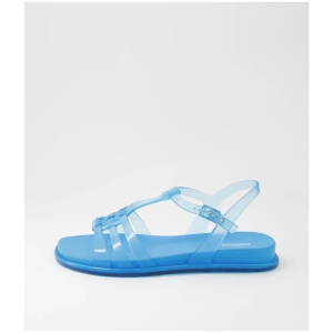 Party Blue Pvc Sandals
