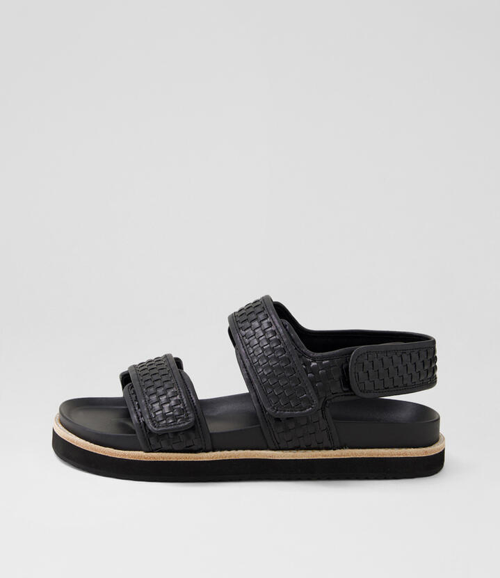 Payo Black Sandals
