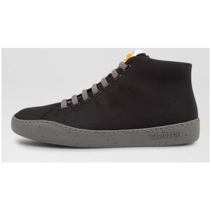 Peu Touring Black Fabric Sneakers