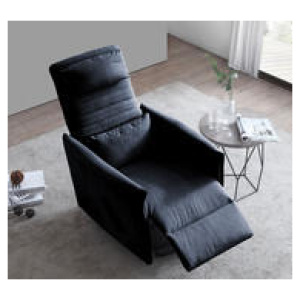 Prarie Rocking Recliner Armchair Black