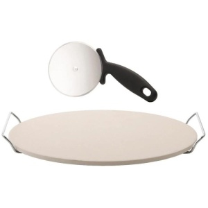 Professional Flameproof 3 Piece Pizza Stone Set by Soffritto