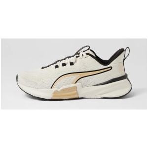 Pwrframe Logo L Alpine Snow Black Mesh Sneakers