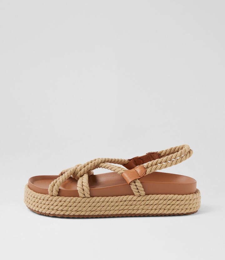 Qunnie Sandal Natural Rope Sandals