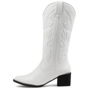 Ranger White Calf Boots