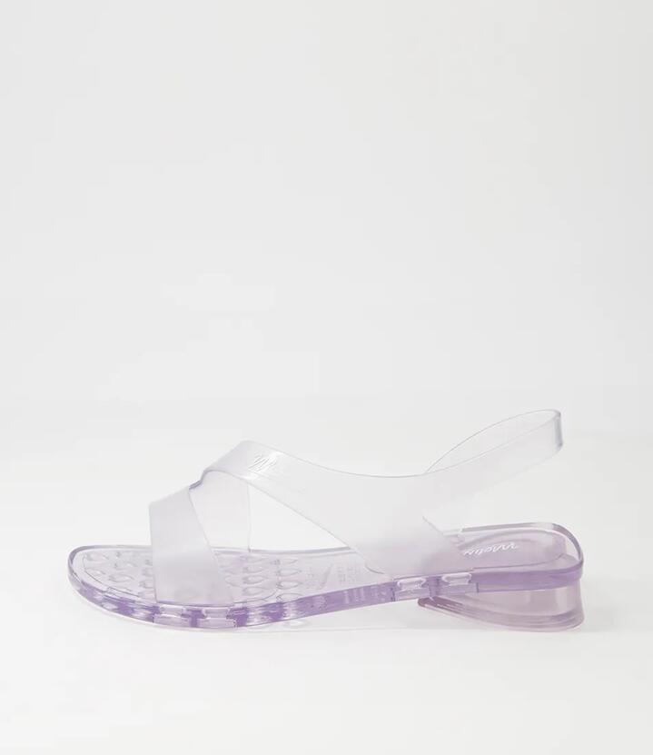 Real Jelly Paris Clear Pvc Sandals
