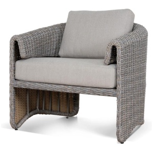 Rivana Outdoor Armchair - Light Brown by Interior Secrets - AfterPay Available