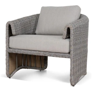 Rivana Outdoor Armchair - Light Brown by Interior Secrets - AfterPay Available