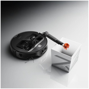 Roborock Saros Z70 Robot Vacuum with OmniGrip Mechanical Arm - Black + Free F25 RT Wet/Dry Vacuum & Roborock Floor Cleaner