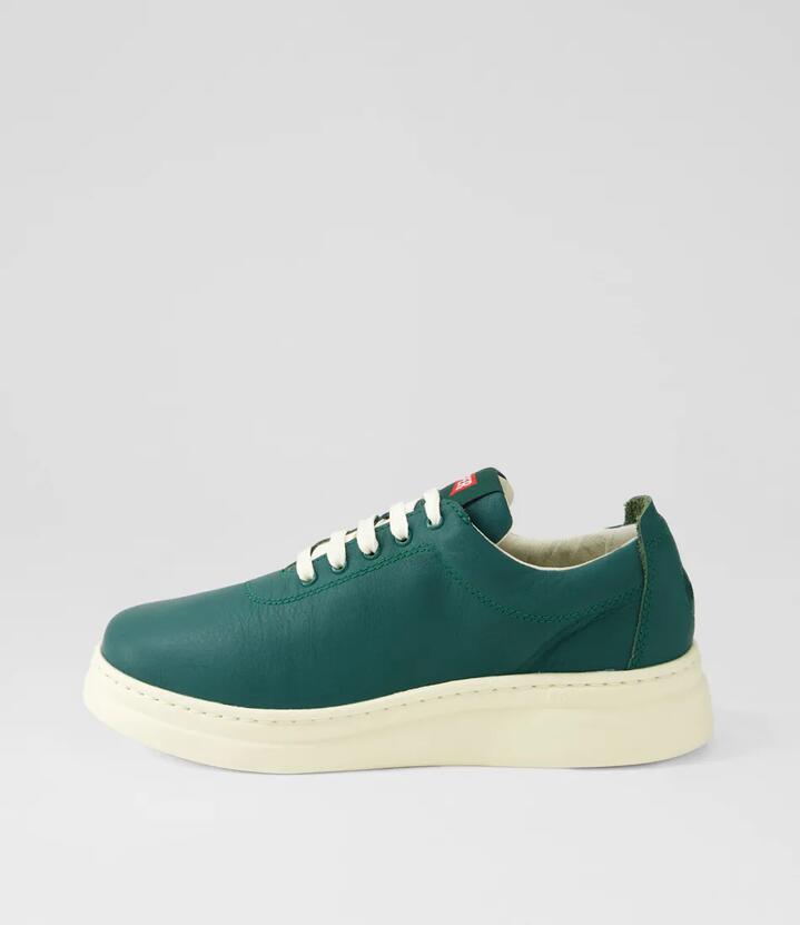 Runner Up Green Nubuck Sneakers