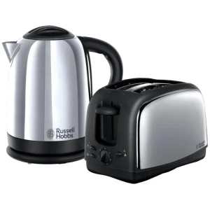 Russell Hobbs Lincoln 2 Slice Toaster & 1.7L Kettle Breakfast Pack