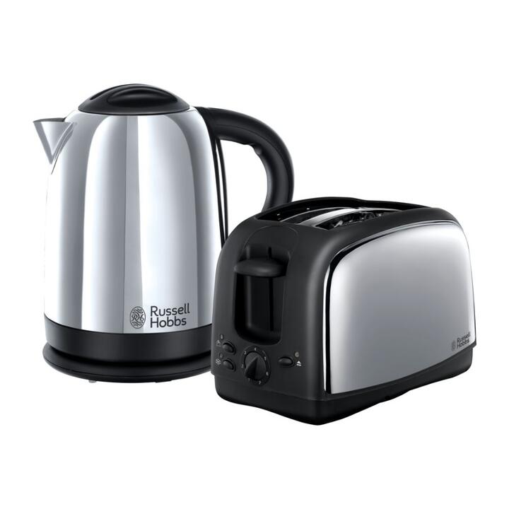Russell Hobbs Lincoln 2 Slice Toaster & 1.7L Kettle Breakfast Pack