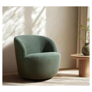 Sadie Swivel Armchair Green