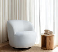 Sadie Swivel Armchair Neutral