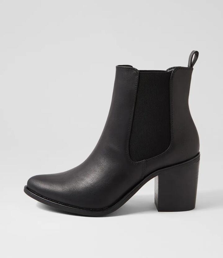 Samantha Black Chelsea Boots