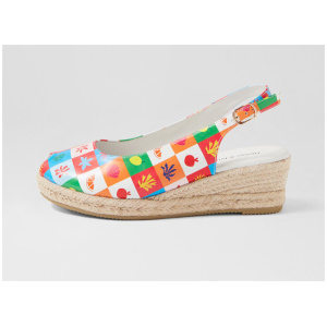 Saniarly Summer Squares Natural Rope Leather Sandals