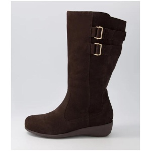 Sawyer Xf Choc Tumble Nubuck Knee High Boots