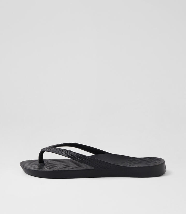 Scuba S Black Eva Thongs