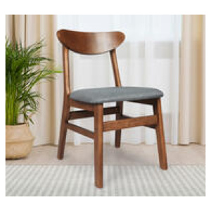 Set Of 2 Claudelle Dining Chairs Brown