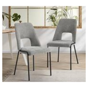 Set Of 6 Normie Dining Chairs Grey