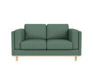 Seville 2 Seater Sofa Green