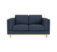 Seville 2 Seater Sofa Jasper Midnight