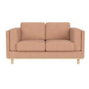 Seville 2 Seater Sofa Jasper Rosewood
