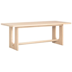 Shenali 210cm Oak Dining Table, Natural
