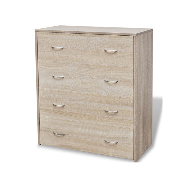 Sideboard With 4 Drawers Oak Colour