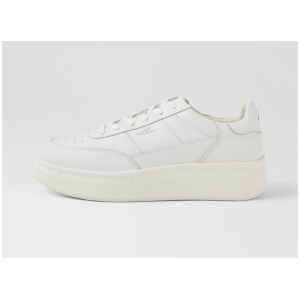 Sol City All White Leather Sneakers