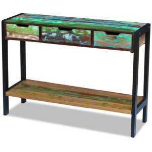 Solid Reclaimed Wood 3-Drawer Sideboard