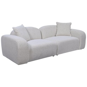 Soma 3 Seater Sofa - Almond Beige by Interior Secrets - AfterPay Available