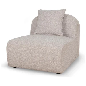 Soma Additional Armless for 4 Seater Sofa - Hazel Beige by Interior Secrets - AfterPay Available