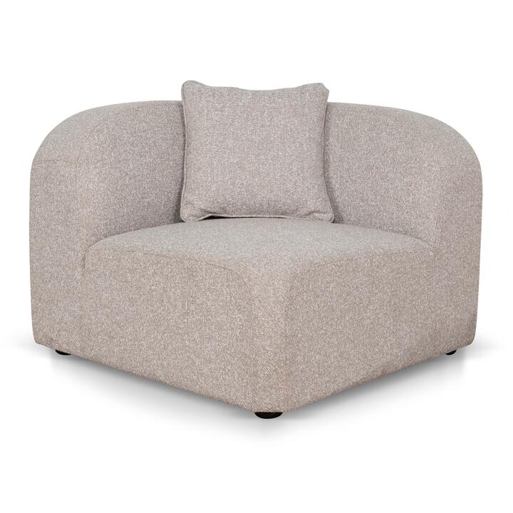 Soma Corner Option for 4 Seater Sofa - Hazel Beige - Last One by Interior Secrets - AfterPay Available