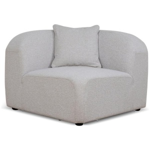 Soma Corner Option for 4 Seater Sofa - Sandstone Beige - Last One by Interior Secrets - AfterPay Available