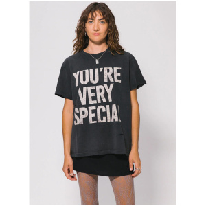 Something Very Special YVS Trashed Tee Trashed Black