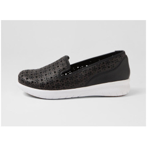 Sososo Xf Black White Leather Sneakers