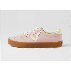 Sport Low W Gum Sepia Rose Suede Leather Sneakers
