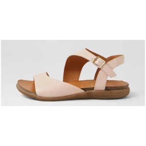 Sreeyan Blush Leather Sandals