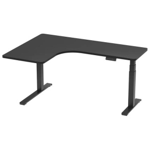Standing Desks L-shape Motorised 160CM Black