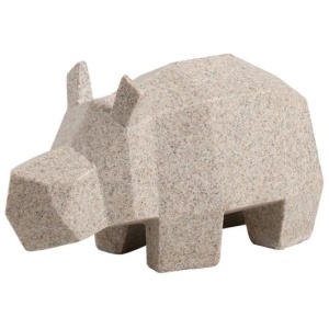 Stone Hippo Sculpture by Interior Secrets - AfterPay Available