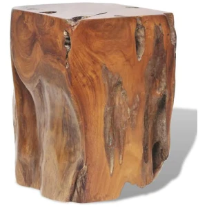 Stool Solid Teak 30 x 30 x 40 Cm Brown