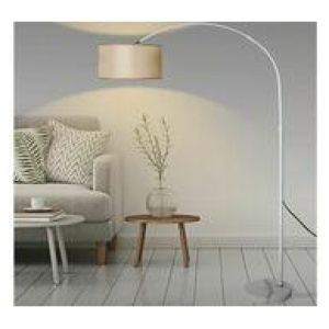 Sunbury Floor Lamp White