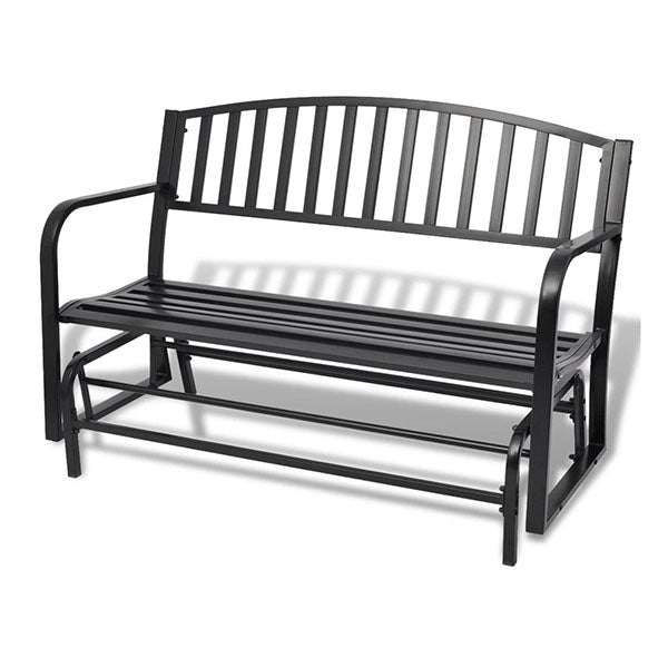 Swing Bench Black Steel