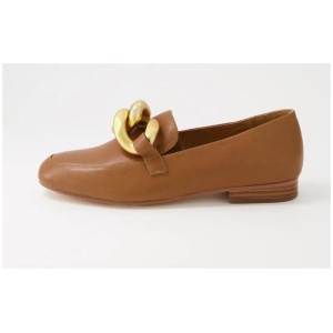Talia Loafer Caramel Leather Loafers