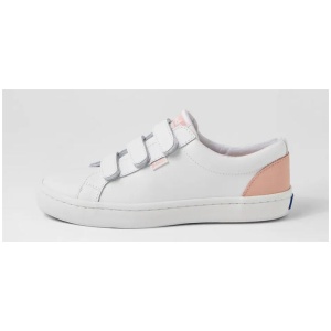 Tiebreak White Blossom Leather Sneakers